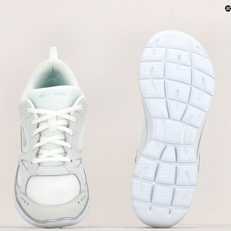 Dámska tréningová obuv SKECHERS Summits Suited white/silver 13