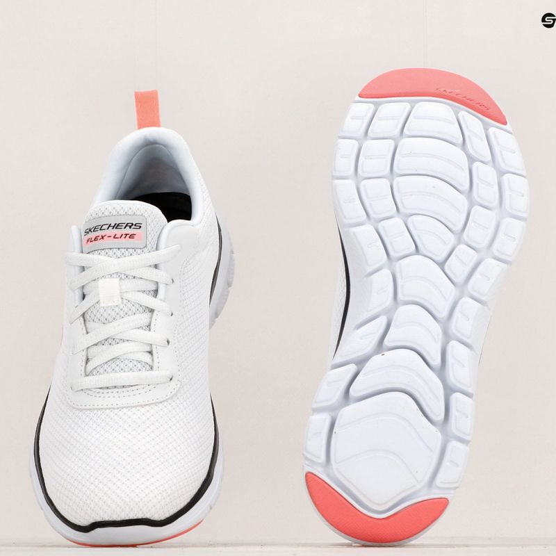 Dámska tréningová obuv SKECHERS Flex Appeal 4.0 Brilliant View white/pink 8