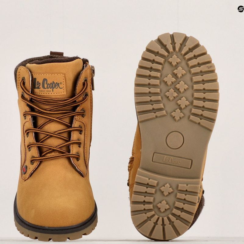 Detská obuv Lee Cooper LCJ-22-01-1490 camel 8