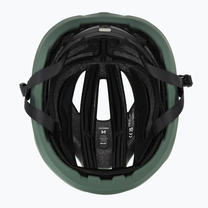 Cyklistická prilba HJC Crosser mt khaki green 5