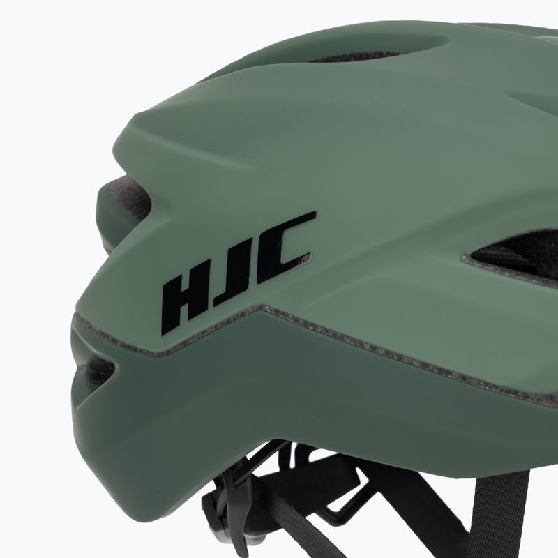 Cyklistická prilba HJC Crosser mt khaki green 8