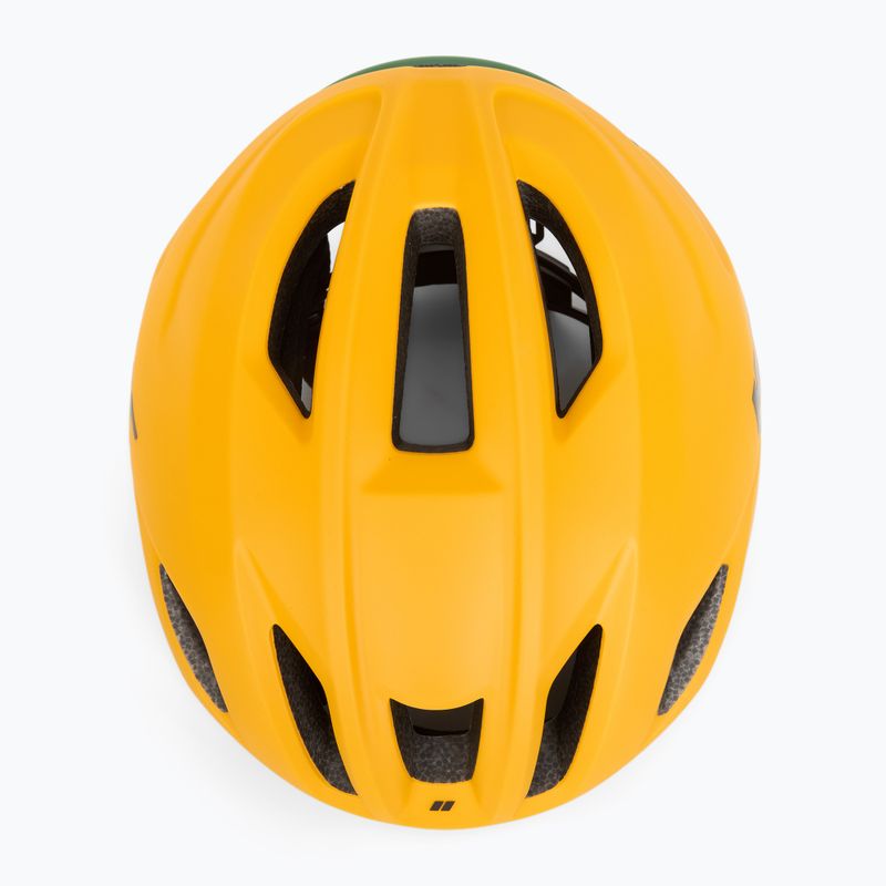 Cyklistická prilba HJC Crosser mt žltozelená 6