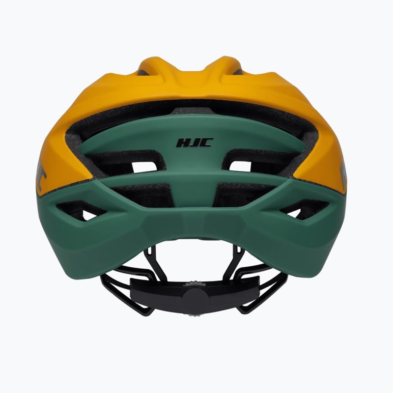 Cyklistická prilba HJC Crosser mt žltozelená 4