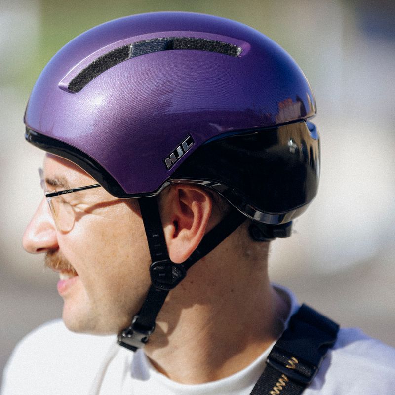 Cyklistická prilba HJC Calido fialová 81414402 12