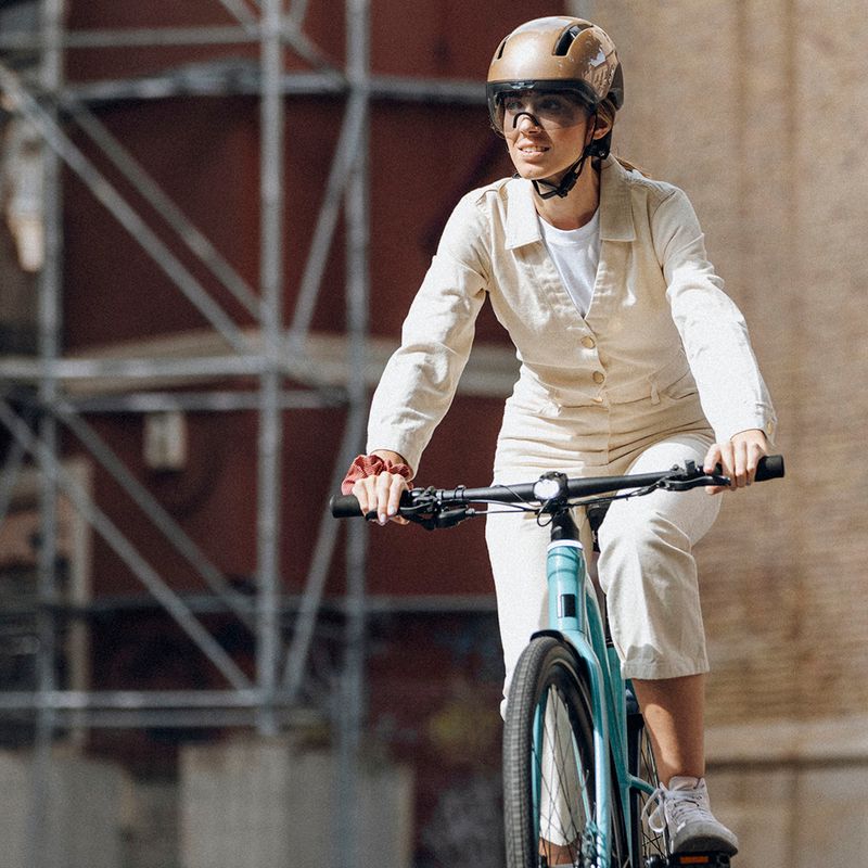 Cyklistická prilba HJC Calido Plus hnedá 81428202 10
