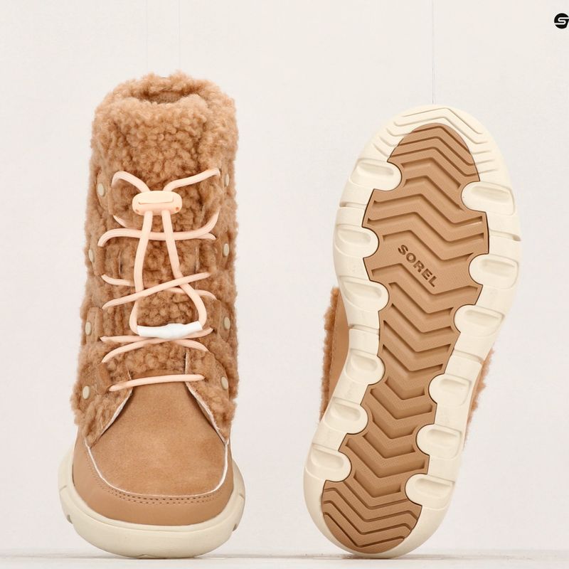 Sorel Sorel Explorer Cozy kanoe/kriedové juniorské snehové topánky 15