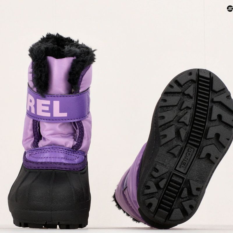 Detské snehové topánky Sorel Snow Commander gumdrop/purple violet 15
