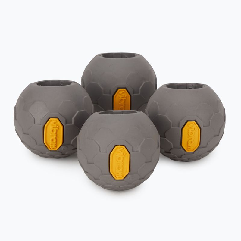 Protišmykové podložky pre turistické stoličky Helinox Vibram Ball Feet 4 ks šedé