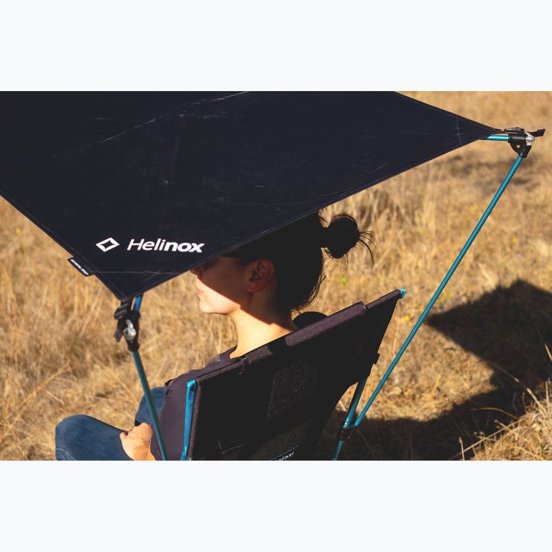 Slnečná strieška pre stoličku Helinox Personal Shade čierna 6