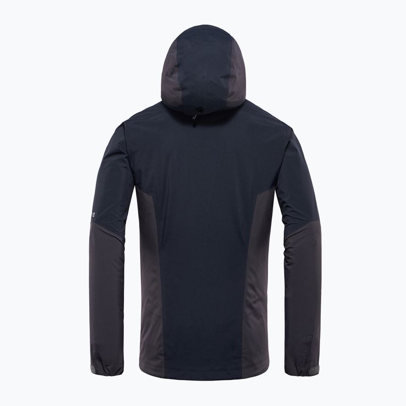 BLACKYAK pánska bunda do dažďa Barzona black-grey 191000906 2