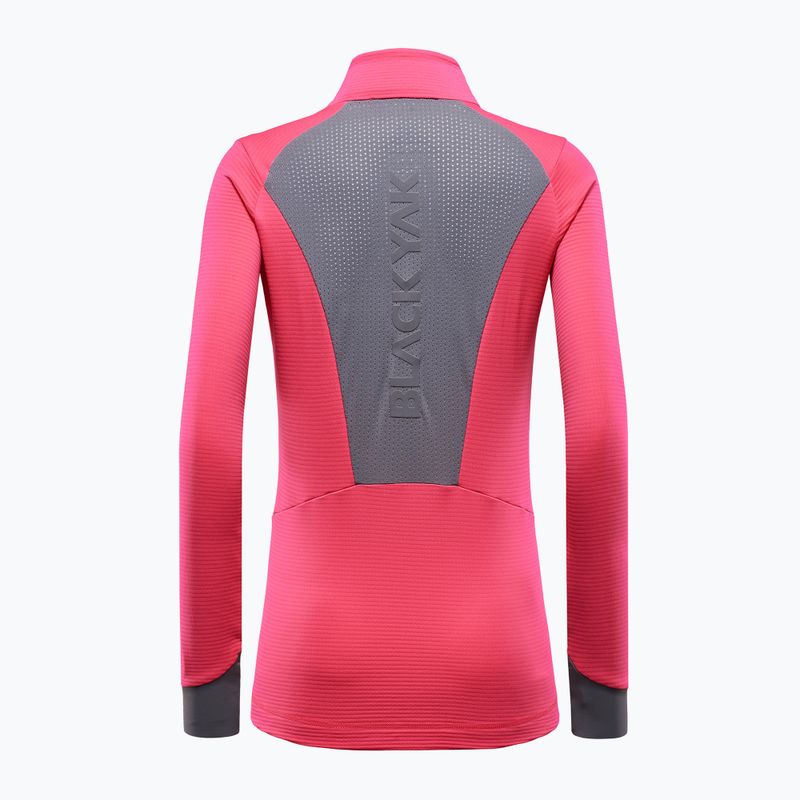Dámska trekingová mikina BLACKYAK Carora pink 2001010J0 2