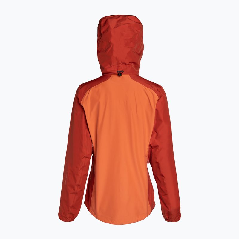 Dámska bunda do dažďa BLACKYAK Zebu orange 20010211B 2
