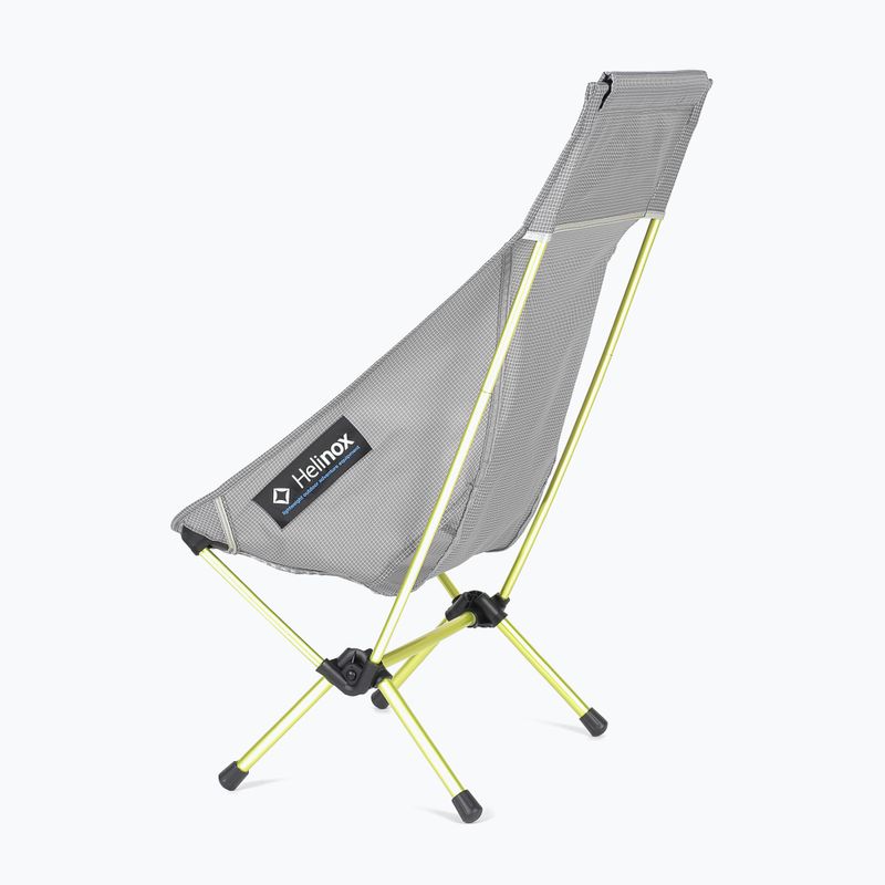 Kempingová stolička Helinox Zero High Back grey 2