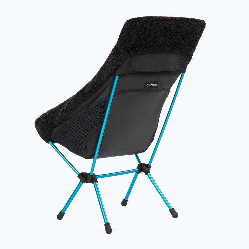 Helinox Fleecový ohrievač sedadla pre stoličky Highback (re) čierny 3