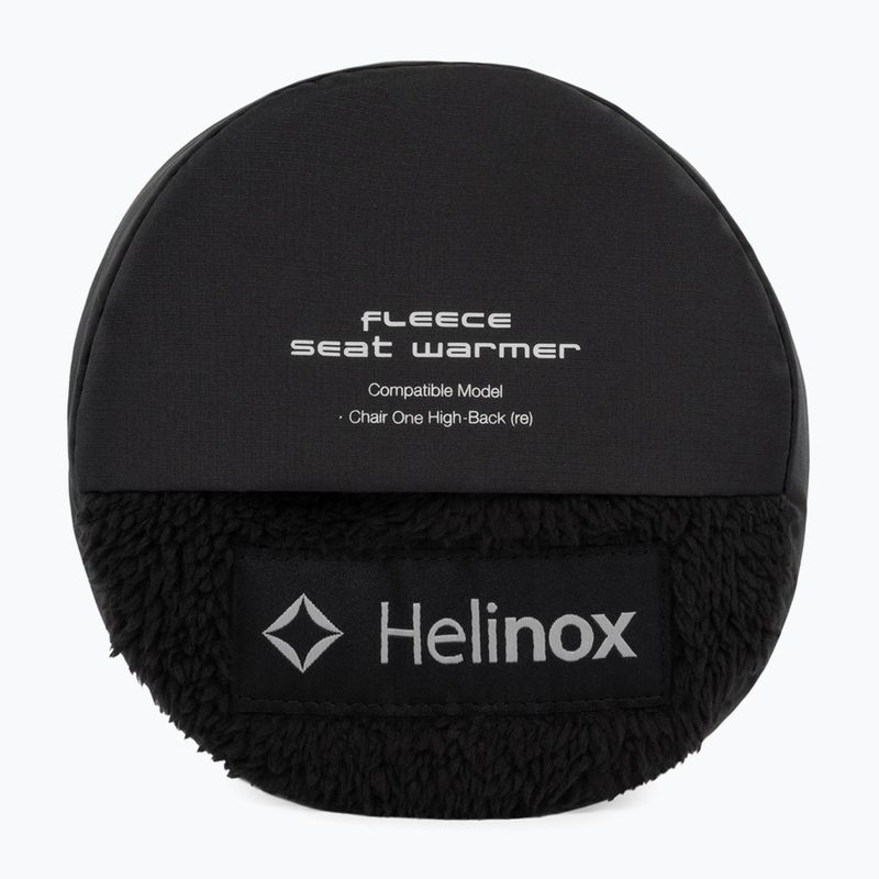 Helinox Fleecový ohrievač sedadla pre stoličky Highback (re) čierny 10