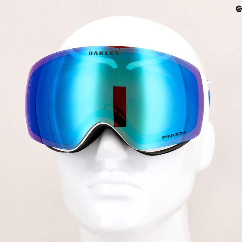 Lyžiarske okuliare Oakley Flight Deck mikaela shiffrin signature/prizm argon iridium 7