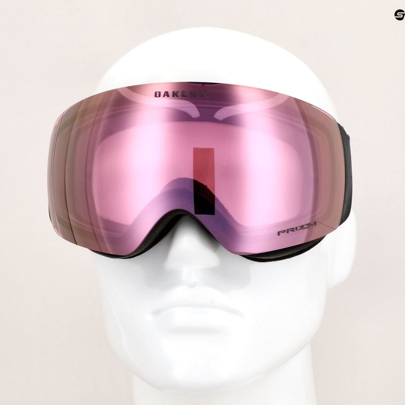 Lyžiarske okuliare Oakley Flight Deck matte black/prizm snow hi pink 8