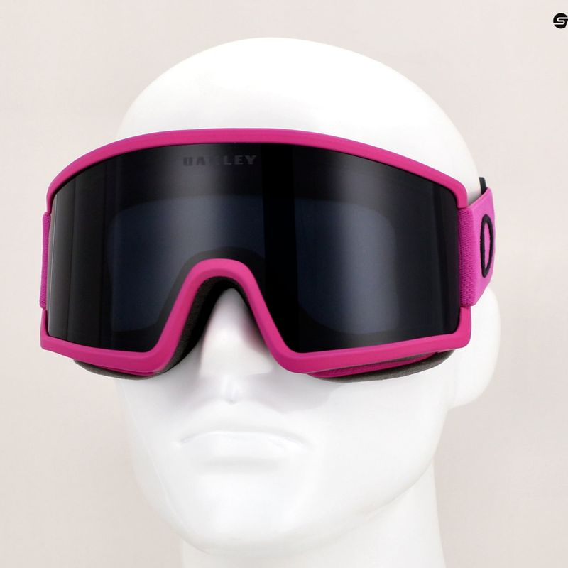 Lyžiarske okuliare Oakley Target Line ultra purple/dark grey 10