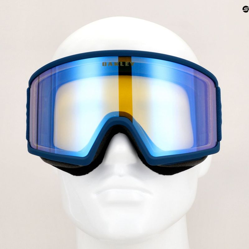 Lyžiarske okuliare Oakley Target Line poseidon/hi yellow 10