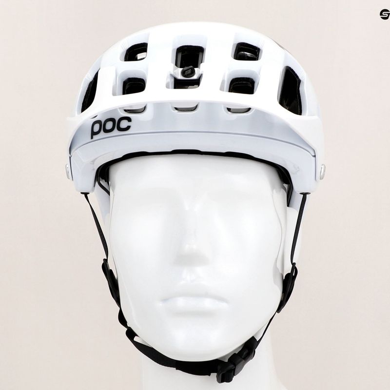 MTB cyklistická prilba POC Tectal Race MIPS hydrogen white/uranium black 9