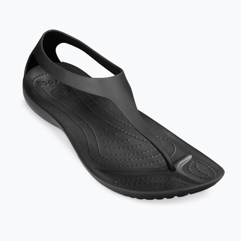 Dámske žabky Crocs Sexi Flip black/black 8