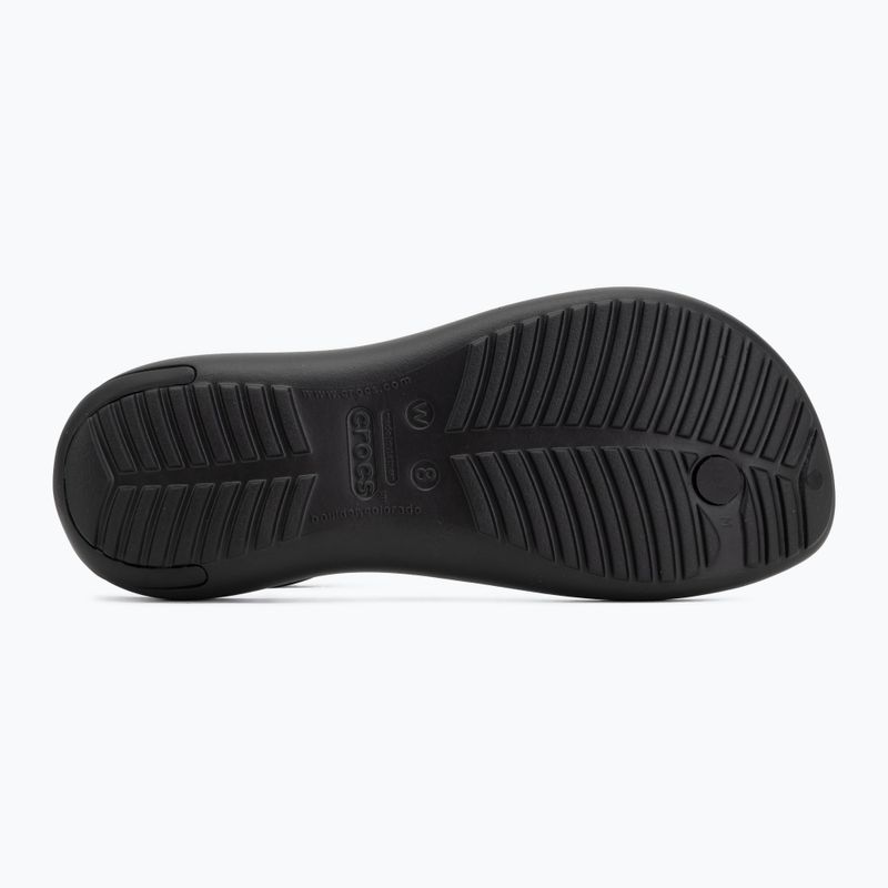 Dámske žabky Crocs Sexi Flip black/black 4