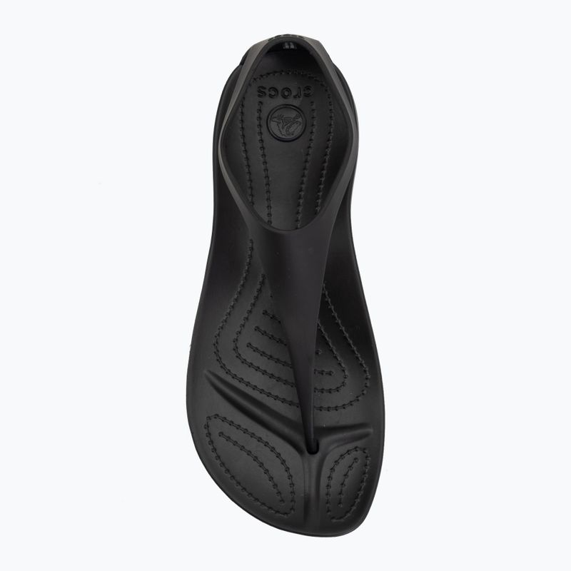 Dámske žabky Crocs Sexi Flip black/black 5