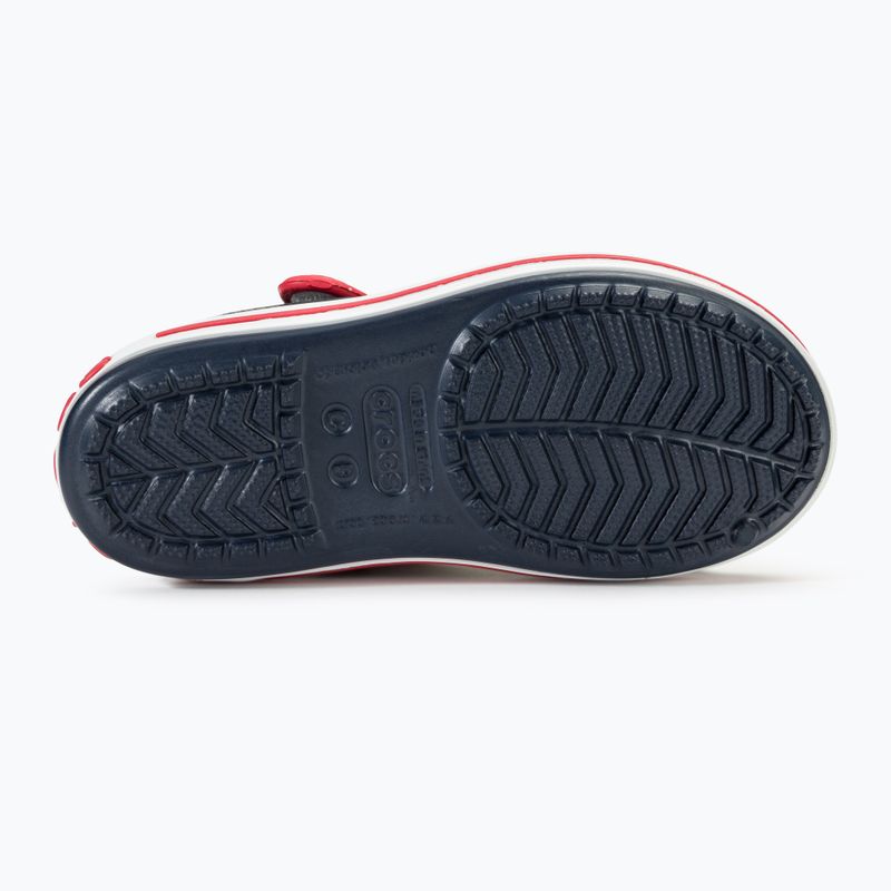 Detské sandále Crocs Crockband navy/red 4