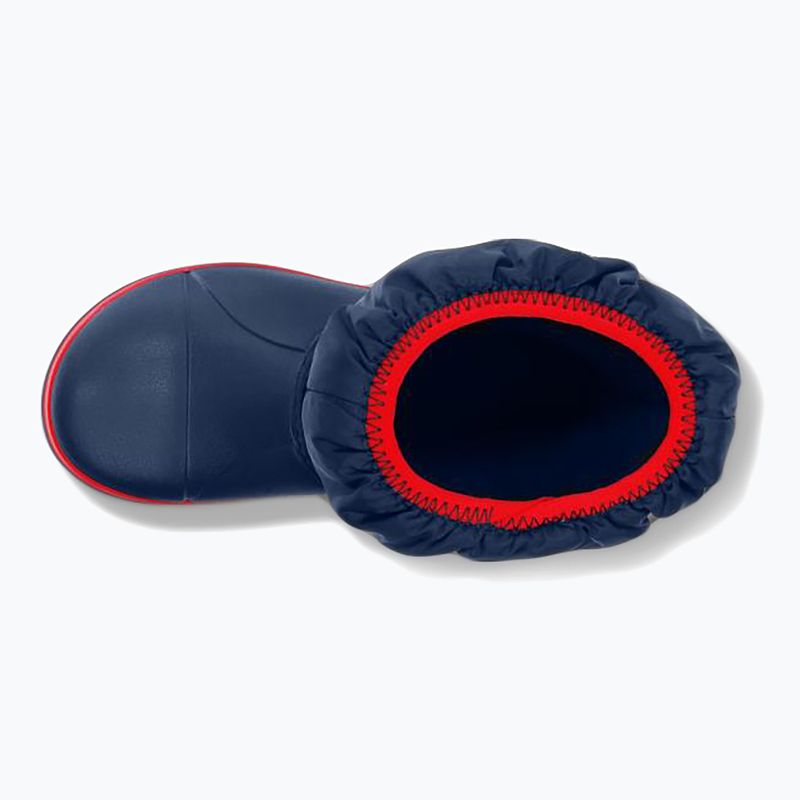 Detské snehové topánky Crocs Winter Puff navy/red 3