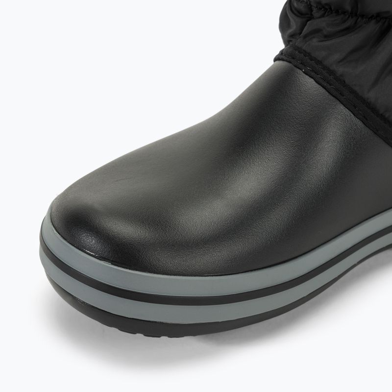 Dámske snehové topánky Crocs Winter Puff black/charcoal 7