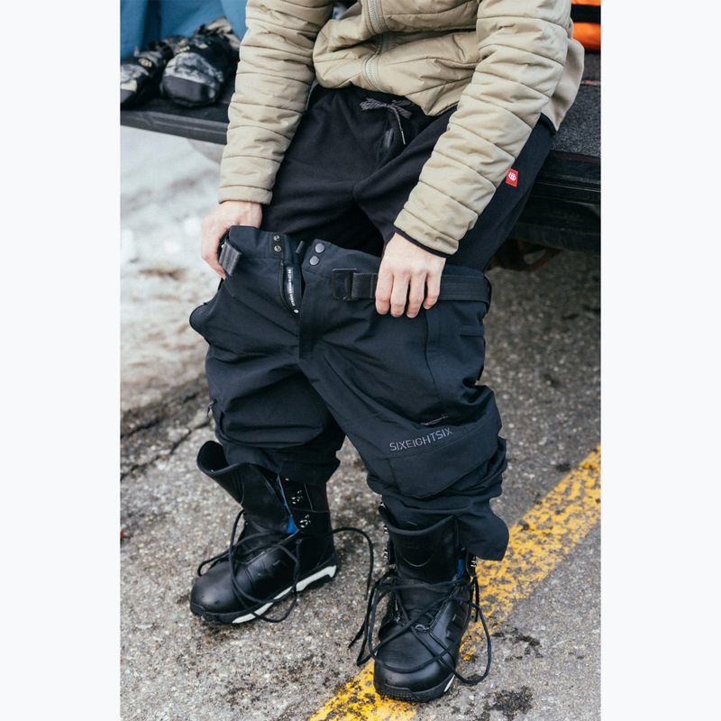 Pánske snowboardové nohavice 686 Smarty 3 v 1 Cargo black 10