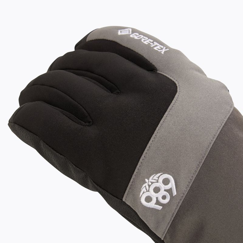 Pánske snowboardové rukavice 686 Gore-Tex Linear Under Cuff black 5