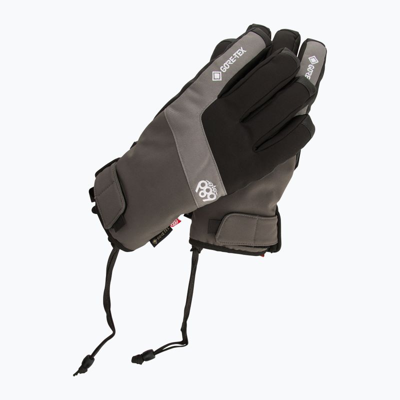 Pánske snowboardové rukavice 686 Gore-Tex Linear Under Cuff black 6
