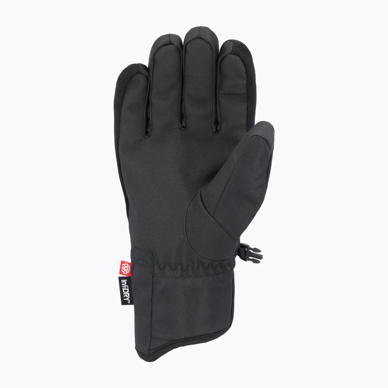 Pánske snowboardové rukavice 686 Primer black 2