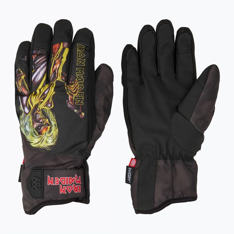 Snowboardové rukavice 686 Primer iron maiden eddies black