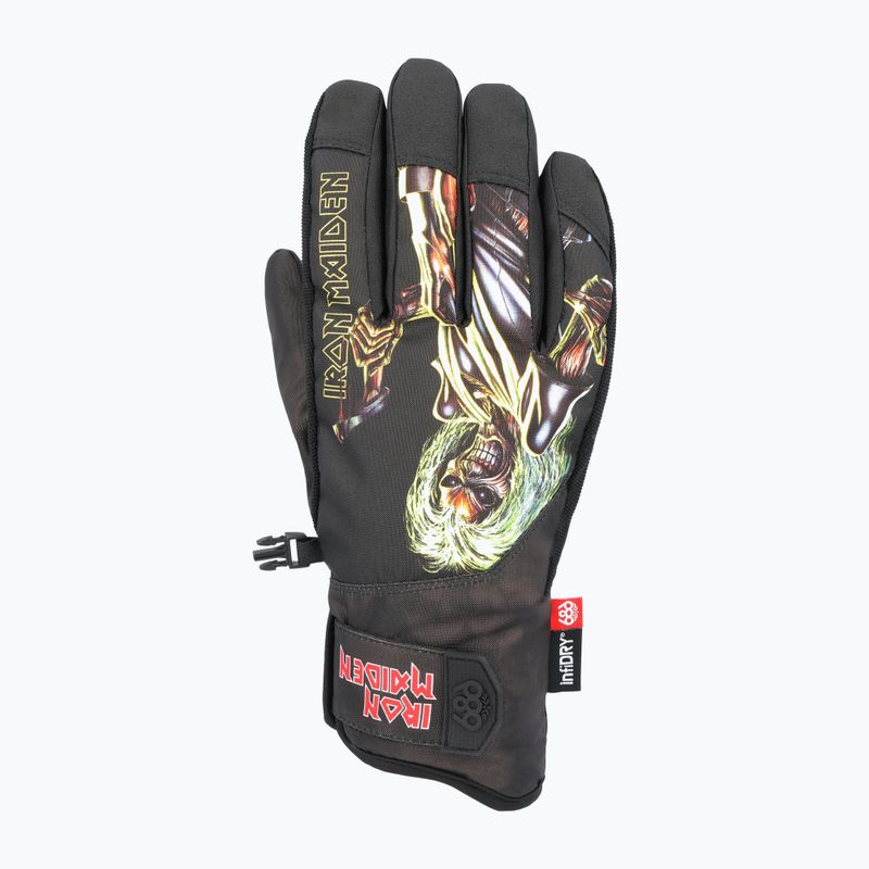 Snowboardové rukavice 686 Primer iron maiden eddies black