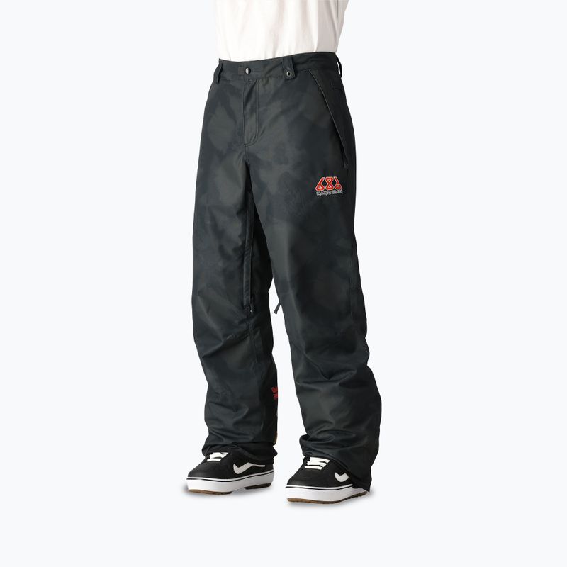 Pánske snowboardové nohavice 686 Standard iron maiden eddies black