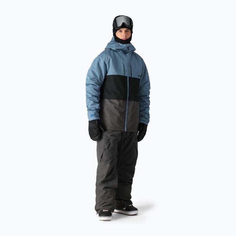 Pánska snowboardová bunda 686 Smarty 3 v 1 Form stellar blue colorblock 2