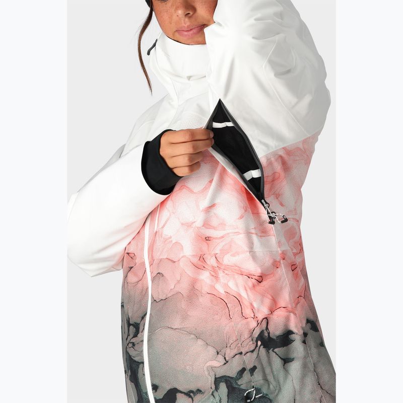 Dámska snowboardová bunda 686 Hydra white cypress cloudbreak 5