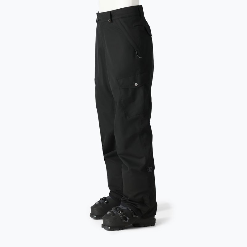 Dámske snowboardové nohavice 686 Aura Cargo black 4