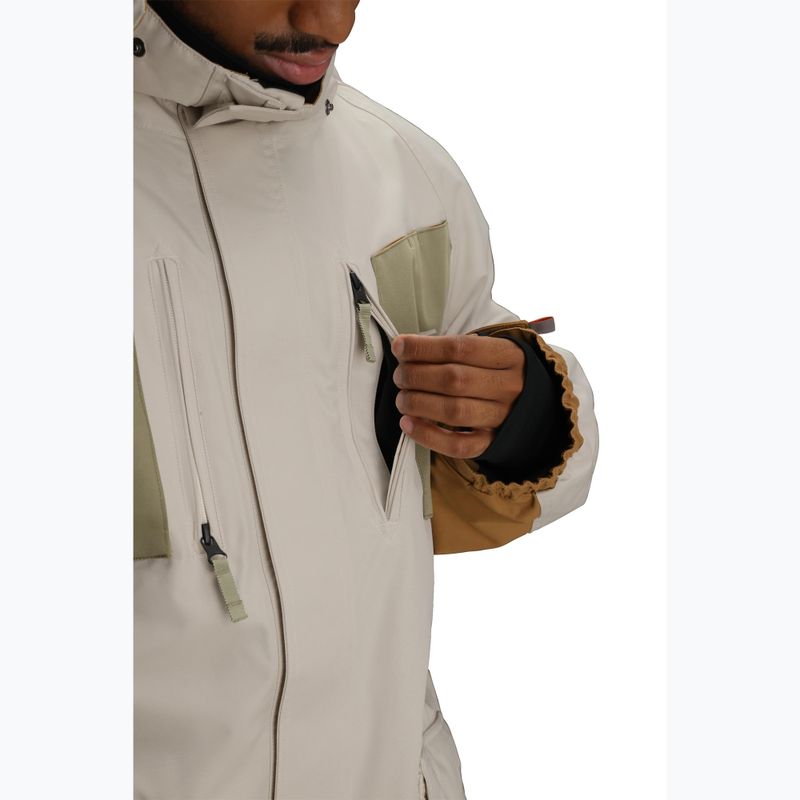 Pánska snowboardová bunda 686 2001 Transfer limestone colorblock 8