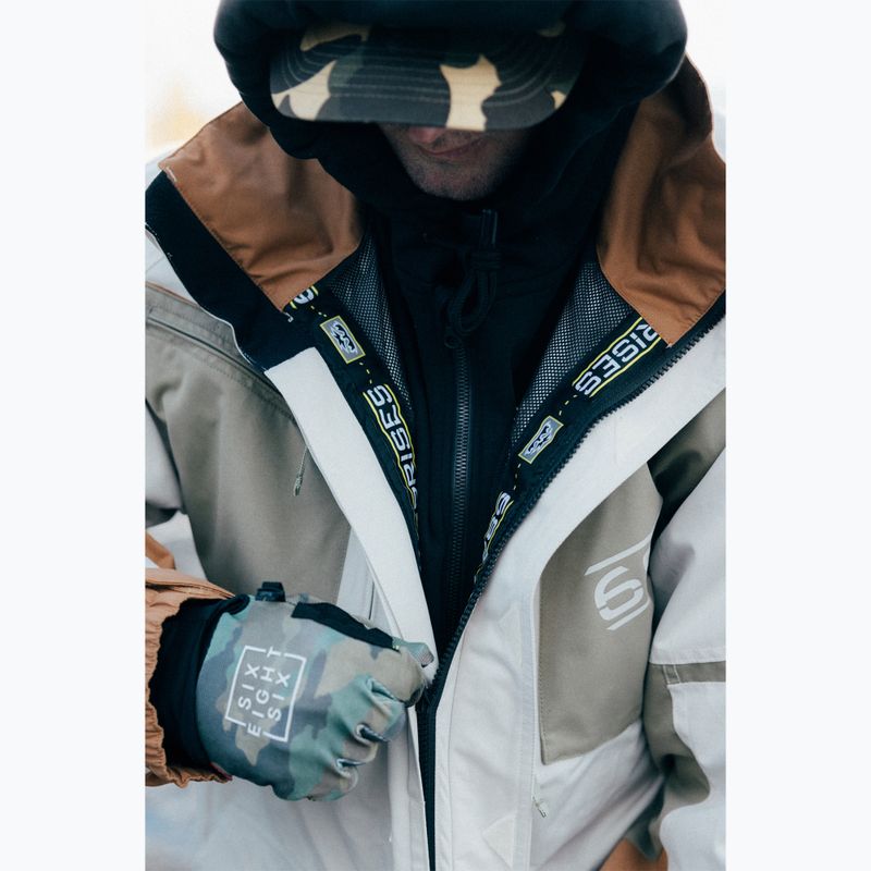 Pánska snowboardová bunda 686 2001 Transfer limestone colorblock 13