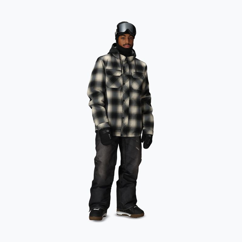 Pánske snowboardové nohavice 686 Deconstructed Denim Insulated black denim 2