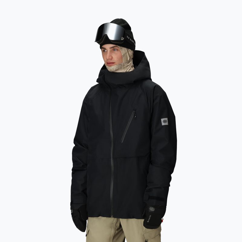 Pánska snowboardová bunda 686 Hydra Thermagraph black 4