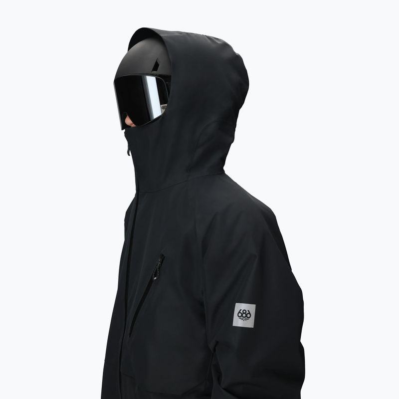 Pánska snowboardová bunda 686 Hydra Thermagraph black 5