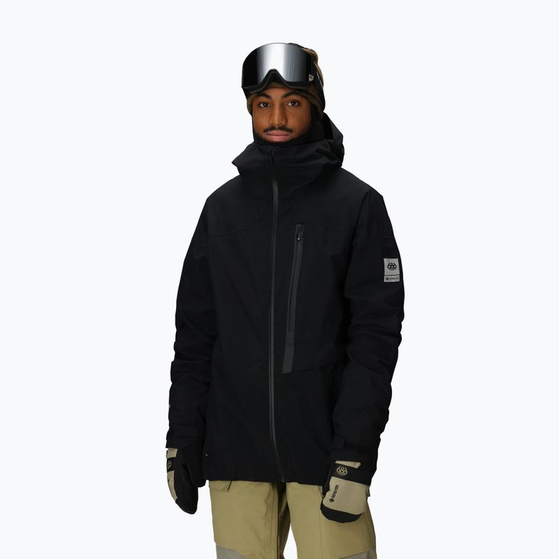 Pánska snowboardová bunda 686 Gore-Tex GT Thermagraph black 4