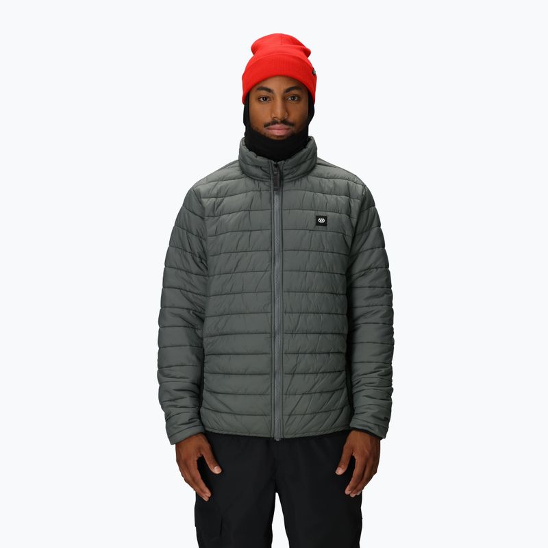 Pánska snowboardová bunda 686 Smarty 3IN1 Form charcoal colorblock 3