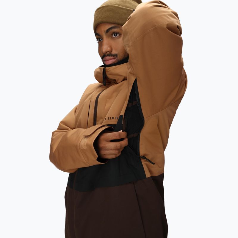 Pánska snowboardová bunda 686 Smarty 3IN1 Form caramel colorblock 9