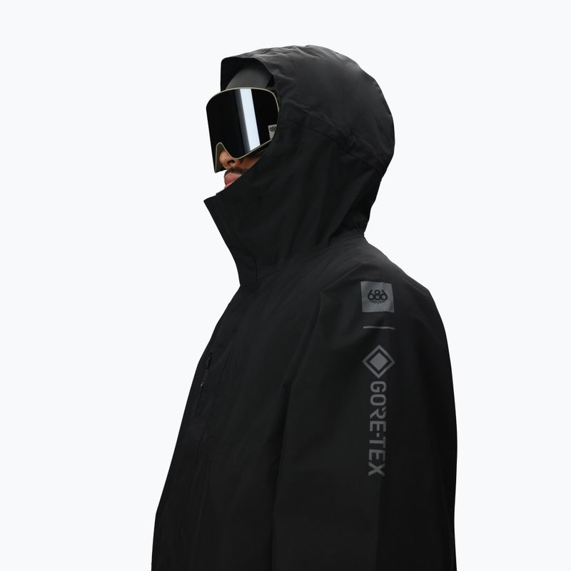 Pánska snowboardová bunda 686 Gore-Tex Core Insulated black 5