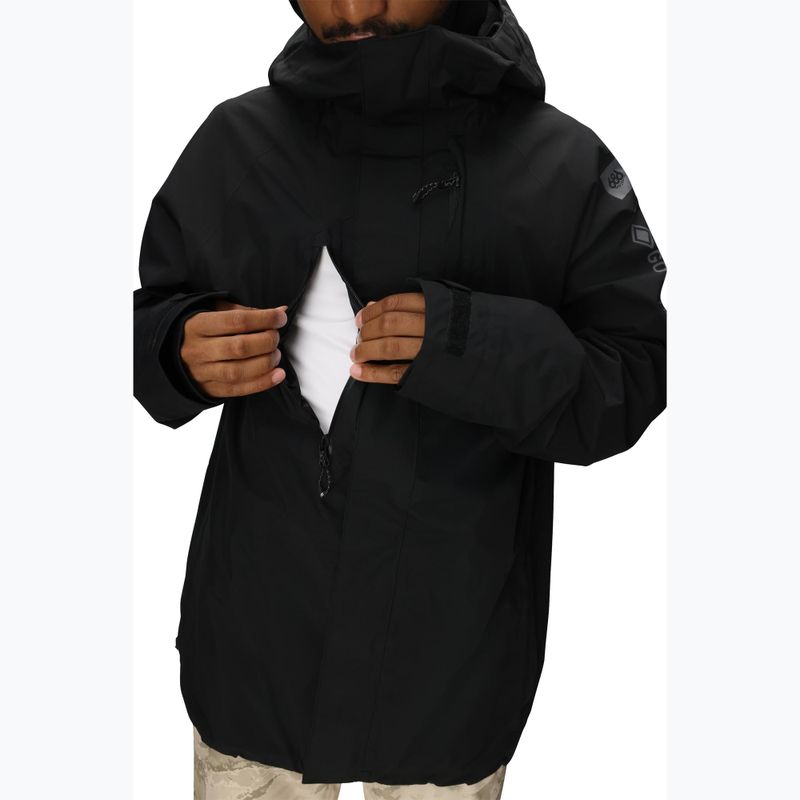 Pánska snowboardová bunda 686 Gore-Tex Core Insulated black 8